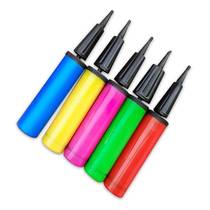 Balloon inflator foot pedal hand push balloon inflation tool