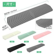 Kitchen sink opening drain pad wash basin narrow edge silicone drain pad heightening slope automatic drain tray tableware