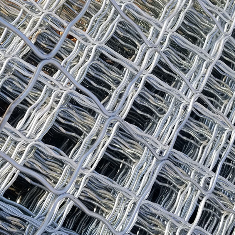 Galvanized Diamond Mesh Fence Net for Breeding Dogs, Cattle, Sheep, Pigs, Safety Protection Isolation Net, Outdoor Fence Grid