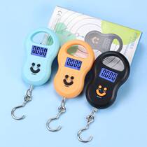 Small portable electronic scale special spring scale for selling vegetables accurate portable weighing scale luggage hook scale express weighing scale