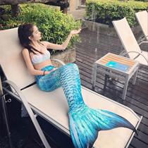 Mermaid Flipper Tail Adult Swim Split Swimsuit Feminine Small Breast Gathering Slimming Photo Studio Costume 20