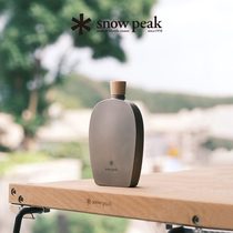(Same model for celebrities) snowpeak Xuefeng titanium portable flask and flask portable bottle TW-115 TW-116