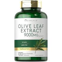 Carlyle Olive Leaf Extract Capsules ) 9000mg ) 100 Count