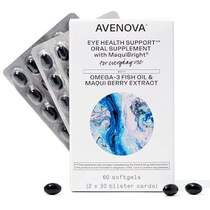 Avenova Eye Health Support Oral Supplement with MaquiBrig