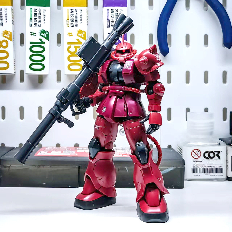 Model Kit Zaku Ii Red Comet Gtojms Star Action Gundam Model Assembly Mecha Figure Children's Toy for Boys Model Kit Zaku Ii Red Comet Gtojms Star Action Gundam Model Assembly Mecha Figure Children's Toy for Boys