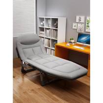 Lunch break folding bed simple single recliner camp bed adult simple companion portable office nap artifact