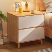 Bedside table modern minimalist bedroom bedside cabinet storage cabinet simple household bedside storage rack small apartment storage cabinet