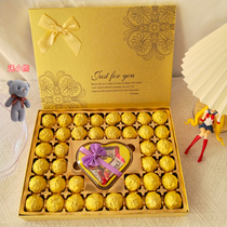 Deve chocolate gift box dress Valentines Day Mothers Day delivery to your friends and wifes mom accompanied by a gift for the wedding day