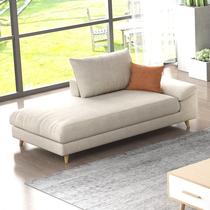 Fabric sofa queen bed lounge chair small apartment queen bed bedroom balcony hotel apartment bed and breakfast single living room