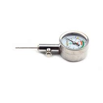 Ball Type Air Pressure Voltmeter Finger Type Football Basketball Volleyball Pressure Instrumental Professional Metal Barometric Pressure Gauge