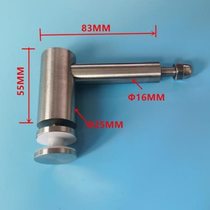 Stainless steel stair accessories railing handrail connectors column glass fixings column pendant guardrail accessories