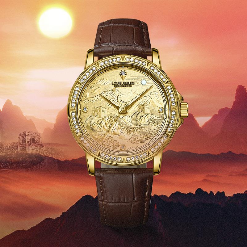 Mechanical Watch Popular with Men, Personalized Waterproof Fashion Men's Fully Automatic Mechanical Watch, Business Luminous Watch Mechanical Watch Popular with Men, Personalized Waterproof Fashion Men's Fully Automatic Mechanical Watch, Business Luminous Watch