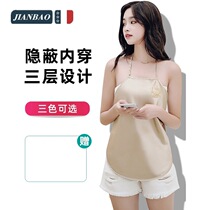 (Jianbao brand) Radiation-proof clothing maternity wear suspender apron inner wear for office workers during pregnancy computer apron