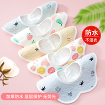 Goodbaby official newborn baby pure cotton flap waterproof bib male and female baby saliva towel anti-vomiting