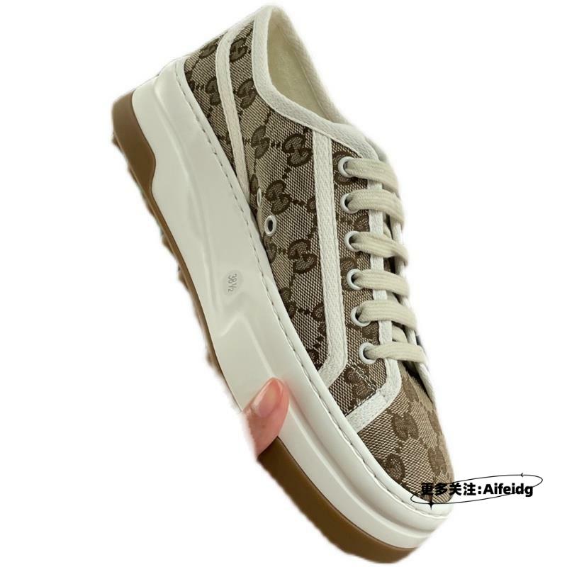 Milan счёт genuine Gucci/Gucci 23 новые GGpresbyopic толстая подошва кожаные туфли на платформе повседневные женские