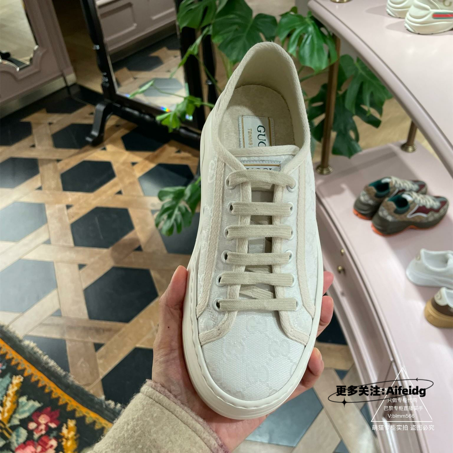 Milan счёт genuine Gucci/Gucci 23 новые GGpresbyopic толстая подошва кожаные туфли на платформе повседневные женские