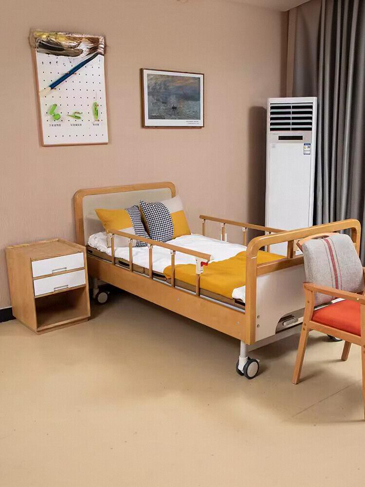 맞춤형 고령친화가구 요양원 보건의료기관 요양원 의료용 원목침대 노인홈케어침대