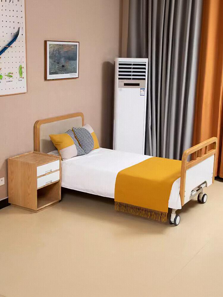 맞춤형 고령친화가구 요양원 보건의료기관 요양원 의료용 원목침대 노인홈케어침대
