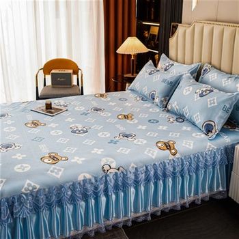 New foldable summer ice silk cool mat bed skirt mat autumn and summer bed sheets washing soft bed. air conditioning cool