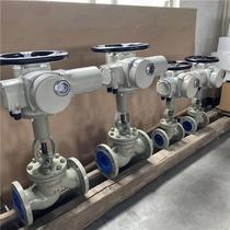 Temperature-resistant 425-degree high-temperature cast steel flange switch-type electric shut-off valve J941H-64DN100