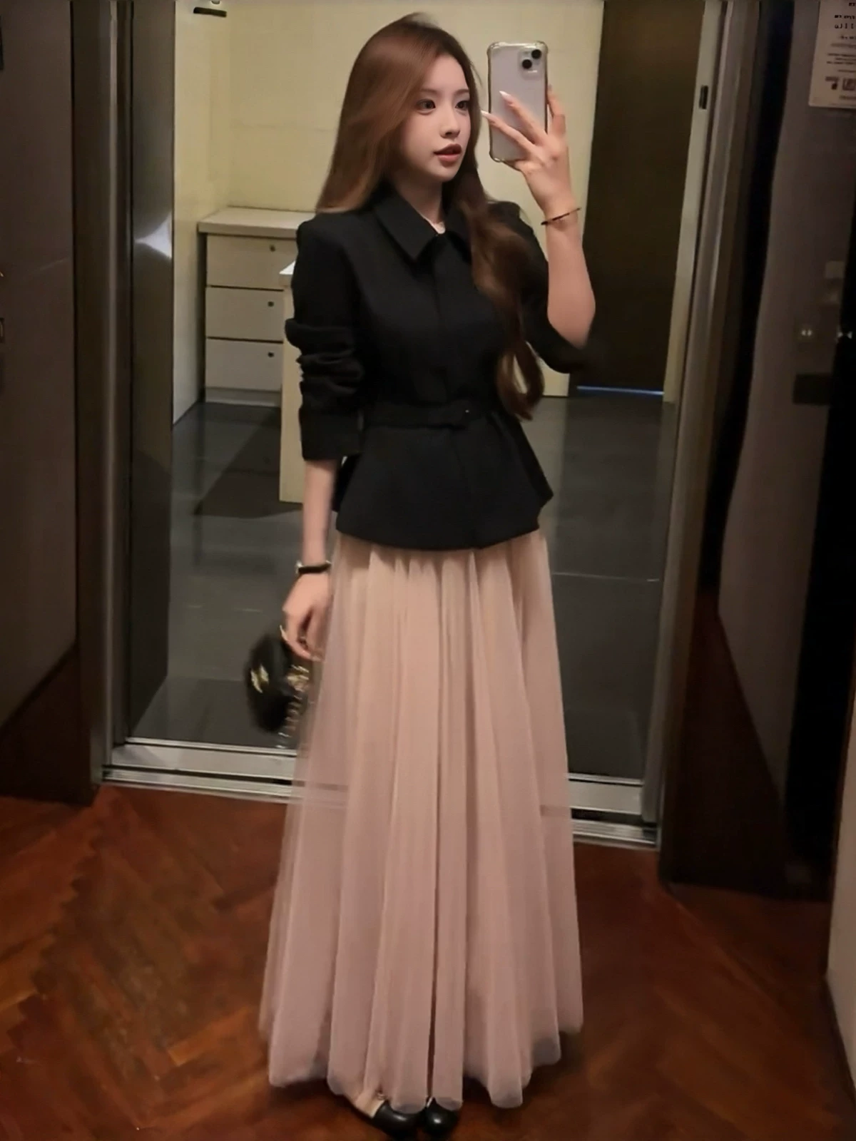 Spring classic suit jacket, skirt, set, high-quality style