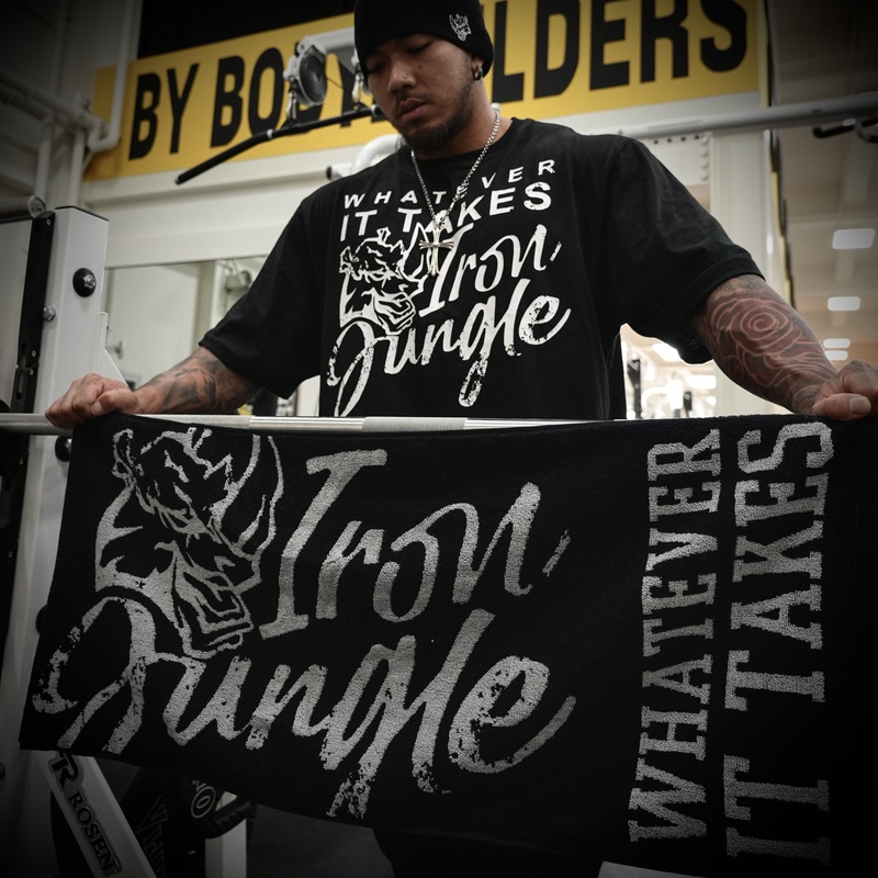 Ironjungle Gym'No Matter the Cost' Sports Towel