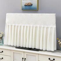 New model of TV cover that does not need to be removed when turned on noble and elegant TV cover dust cover LCD ultra-thin desktop wall-mounted cover