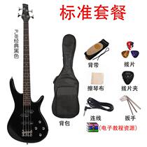 Beginners entry-level four-string electric bass 4-string electric bass bass beginners rock professional performance instrument