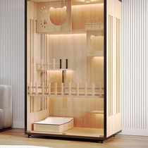Cat villa home cat house cabinet indoor panoramic cat nest cat cage cat house cat house free space pet cabinet