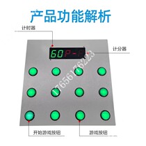Whack-a-mole eye disease hand quick reaction test childrens paradise kindergarten technology interactive game props