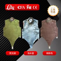 Colorful green pink blue foil metal clothing conductive clothing washable competition children adult mens and womens fencing clothing