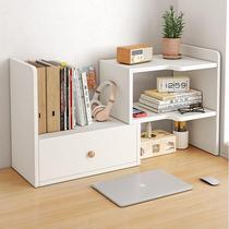 Simple Bookshelf Table Corner Shelf Office Desktop Multilayer Shelf Dorm Room Student Mini Bookcase Containing Shelf