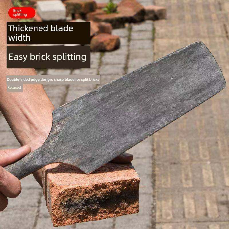 Forged Handmade Spring Trowel, Double-Sided Integrated Brick Knife, Special Construction Tool for Masons, Single-Sided Wall Brick Knife
