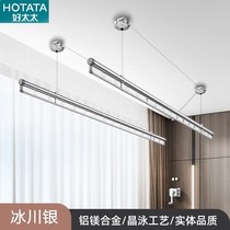 Good Wife official flagship store hand-cranked clothes drying rack double-rod manual telescopic lifting balcony top-mounted home indoor