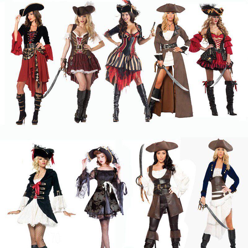 万圣节cosplay女王服装加勒比女海盗成人服饰化装舞会演出服装_万圣_淘宝游戏网