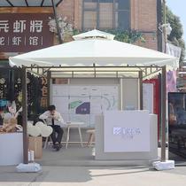 Outdoor awning canopy courtyard car room camp activity stall four-leg corner pavilion large Roman tent manufacturer