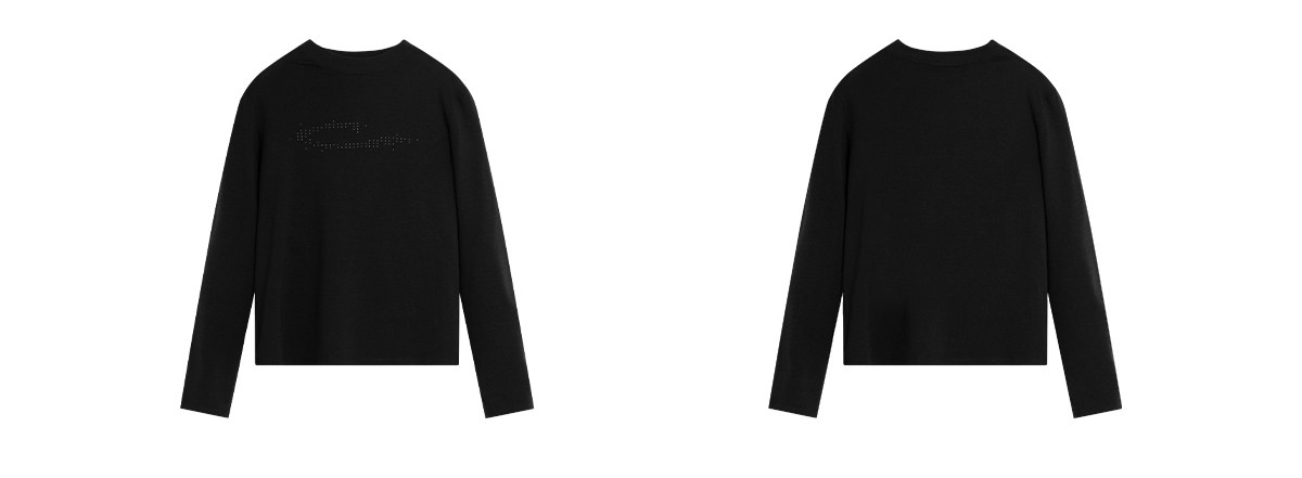 Loopsoon Distressed Relaxed Long-Sleeve Tee