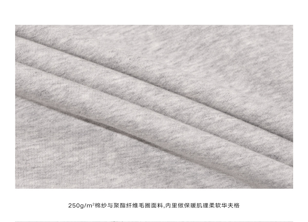 Loopsoon Double-Layer Zip-Up Hoodie