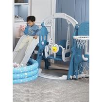 Childrens indoor and outdoor family baby stairs with slide childrens swing baby small set Xinjiang
