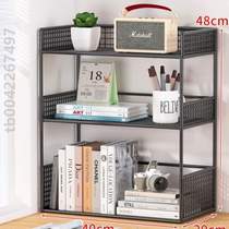 Organize office storage rack to store files% student desk desktop home rack multi-functional floor-standing bookshelf rack