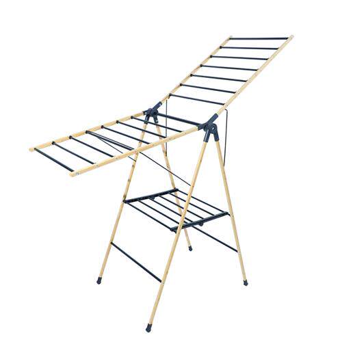 No installation, folding storage indoor and outdoor mobile drying rack bedroom simple storage rack