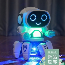 Electric intelligent robot that can sing and dance for children 1 to 2 years old 0-3 baby baby toys for boys and girls that can dance
