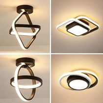 LED Ceiling Light 2 Rings Creative Design Modern Ceiling Lam