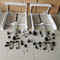 Modern simple single two-seat three-seat electric retractable sofa bed accessories remote control extension sofa bed hardware