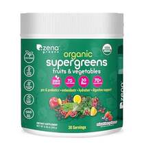 Zena Organic SuperGreens Powder ) 70 Superfood Ingredients