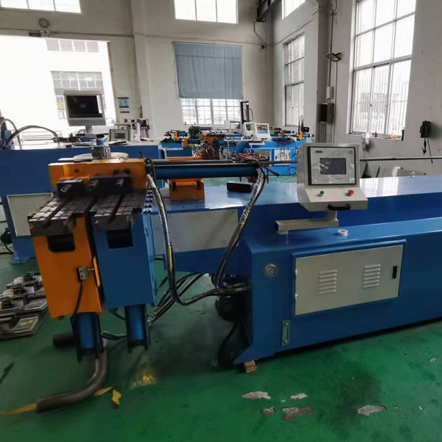 Shelf anti-collision beam DW-89NC pipe bending machine one-time forming source producer bending machine stainless steel steel pipe aluminium pipe