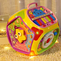 Childrens toy hand beat drum baby puzzle 6 months early to teach 67 body 1 year old 2 female baby beat beat drum 8