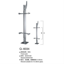 Stainless steel engineering columns stair handrails sliding door glass round columns can be supplied directly from manufacturers in multiple specifications