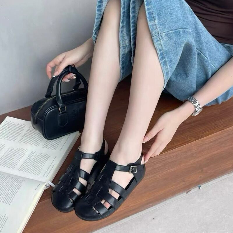 [Exclusive to Old Zhao in Vienna] Aal07-3 New High-End Ultra-Soft Roman Sandals