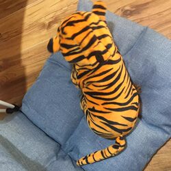 Dog Clothes, Cat Funny Tiger Costume, Four-Legged Clothing, Autumn and Winter Shiba Inu, Bichon, Teddy, Kitten Warm Pet Clothing